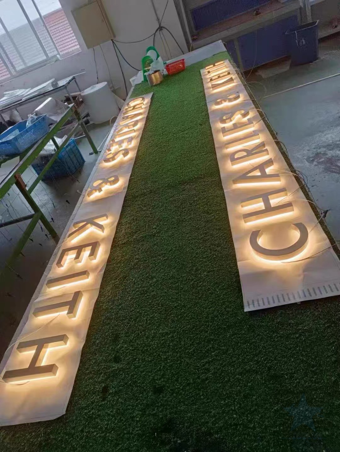 Acrylic Lit Letters